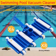 Pool Corner CleanerCleaning Brush Above Ground Pool 14 Inch Vacuum Heads