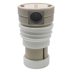 Caretaker 99 High Flow Threaded Cleaning Head (Light Cream) – 4-9-405