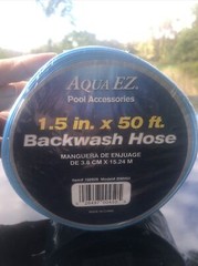 Aqua EZ Backwash Hose 1.5-in x 50-ft BWH50