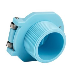 Vacuum Lock Safety Wall Fitting Replacement for Suction Cleaner Light Blue Color