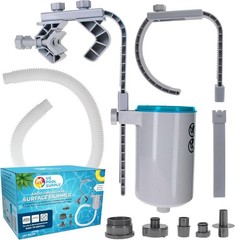 Durable Polypropylene Pool Skimmer with Hose Adapters