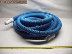 QTY = 25FT: Standard 1.5&Prime; Swimming Pool Vacuum Hose, Blue