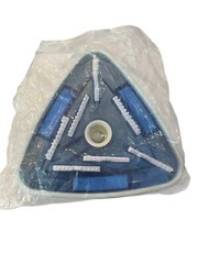 Pool Cleaner Tri-Vac Triangular Vacuum Head With Brush for Pool
