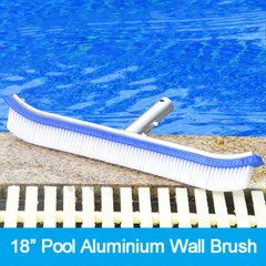 18&Prime; PRO BRUSH Extra-Wide Nylon Pool Brush Designed for Use with Vinyl Lined Pool