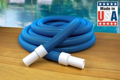 40 Ft Kink-Free Manual Pool Vacuum Hose for Inground & Above Ground Pools