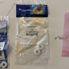 PENTAIR LETRO JET VAC WHEEL BEARINGS, LOT OF 2 POOL CLEANER PARTS LG35B