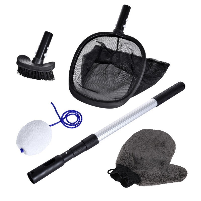 Maintenance Kit Spas Small Pools 5 Piece Cleaning Adjustable Durable Strong New