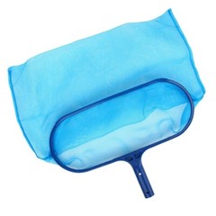 Pool Leaf Skimmer Surface Net Plastic Handle Swimming Pool Spa Hot Tub w/ Magnet