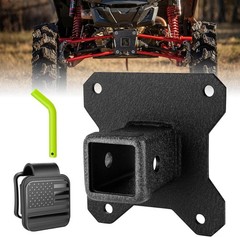 W&JWN 2&Prime; UTV Rear Receiver Hitch Compatible with Polaris RZR XP 1000/XP 4 1000 2