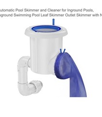 Automatic Pool Skimmer Cleaner for Inground Pools Leaf Skimmer Net