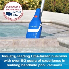 NEW 2026 Aqua Broom Recharge G2 – Cordless Spa & Hot Tub Vacuum, Integrated O…