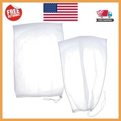 Fine Mesh Filter Bags for Leaf Vacuum Pool Cleaners – 2 Pack, 16&Prime; x 20&Prime;