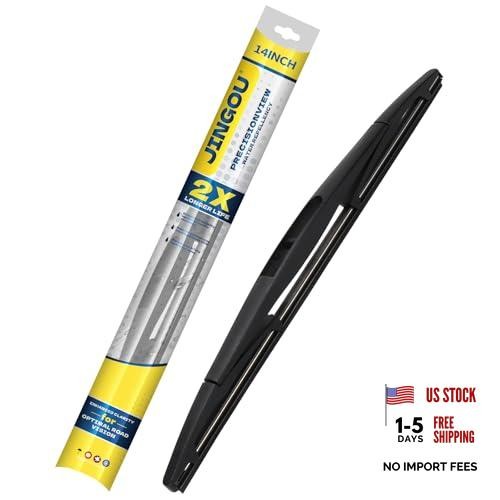 14 Inch Rear Wiper Blade Compatible with Subaru Outback 2006-2019/Subaru 14&Prime;B