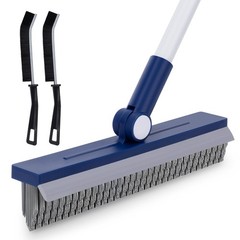 Grout Brush with Long Handle, Grout Cleaner Brush for Tile Floors, Stiff Bris…