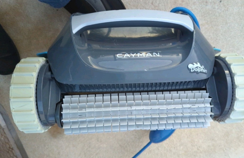 2023 Maytronics DOLPHIN CAYMAN AUTO POOL CLEANER/VAC Vacuum 100-125 Tested Works