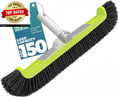 18&Prime; Pool Brush Head for Cleaning Swimming Pool Walls
