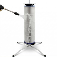 Yardova Pool Filter Cleaning Stand Upright Stand For Cartridge Filters Smooth
