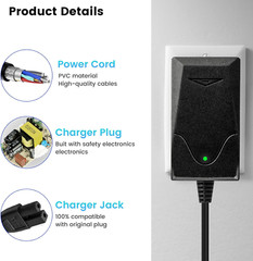 8.4V Charger for Pool Blaster Cordless Pool Vacuum Compatible with Pool Blaster