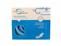 1.5&Prime;x25&prime; DELUXE SERIES VAC HOSE W/ SWIVEL CUFF PS780 (POOLSTYLE- BO520112025PCO)