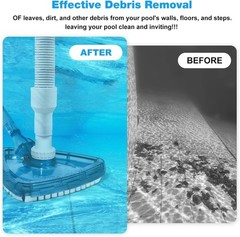 Pool Vacuum Brush Head Replacement for Hayward SP1068 SP1069 3 Pack