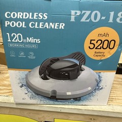 Powerful Cordless Robotic Automatic Pool Vacuum Cleaner for Above Ground Pools