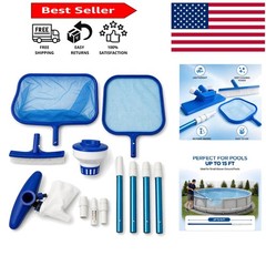All-Inclusive Pool Maintenance Set – Telescoping Pole & Essential Tools Included