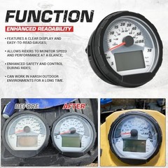 3280431 ATV Speedometer Gauge Cluster Assembly Compatible with Polaris