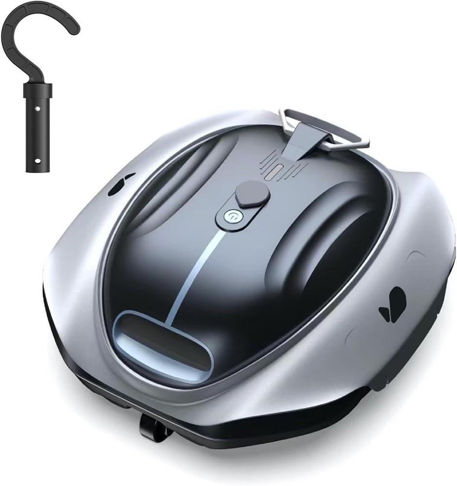 Bubot 300P Cordless Robotic Pool Cleaner, 1.5h Runtime, Auto-Park, 850 Sqft, LW