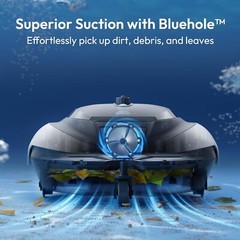 BuSwift 320P Robotic Pool Cleaner, Hydro Dynamic Design, Pool Vacuum