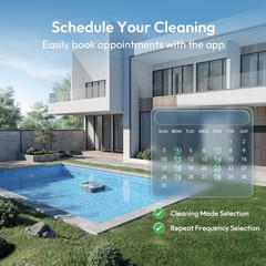 (2026 New) BUBLUE Bubot 800P Gen2 Robotic Pool Cleaner Pool Vacuum for Inground