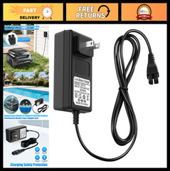 25.2V Charger Adapter for Robotic Pool Cleaner, Cordless Vacuum Power Supply
