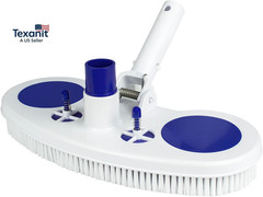 Deluxe Weighted Vinyl Liner Pool Vacuum Head with Air-Relief Valves, Safe Cleani
