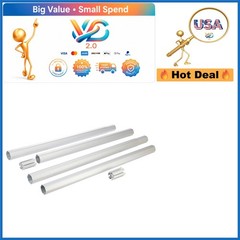 GLI Whirlwind Above Ground Pool Reel Tube Kit 4-Inch x 28-Feet Aluminum