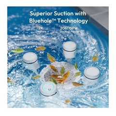 BuBlue BuVortex V5 Robotic Pool Skimmer Surface Cleaner