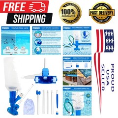 HYDROTOOLS Compact Venturi Pool Jet Vacuum – Effortless Spa & Hot Tub Cleaner