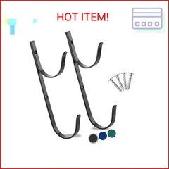 UNCO Pool Pole Hanger – 2 Pack, Pool Equipment Hooks for Poles and Hose, Accesso
