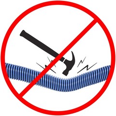 Kink Free Manual Pool Vacuum Hose 40 Feet Long for Inground and Above Ground