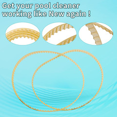 4Pcs Pool Cleaner Drive Belts Replacement for Aquabot Parts 3302 A3302PK Belt