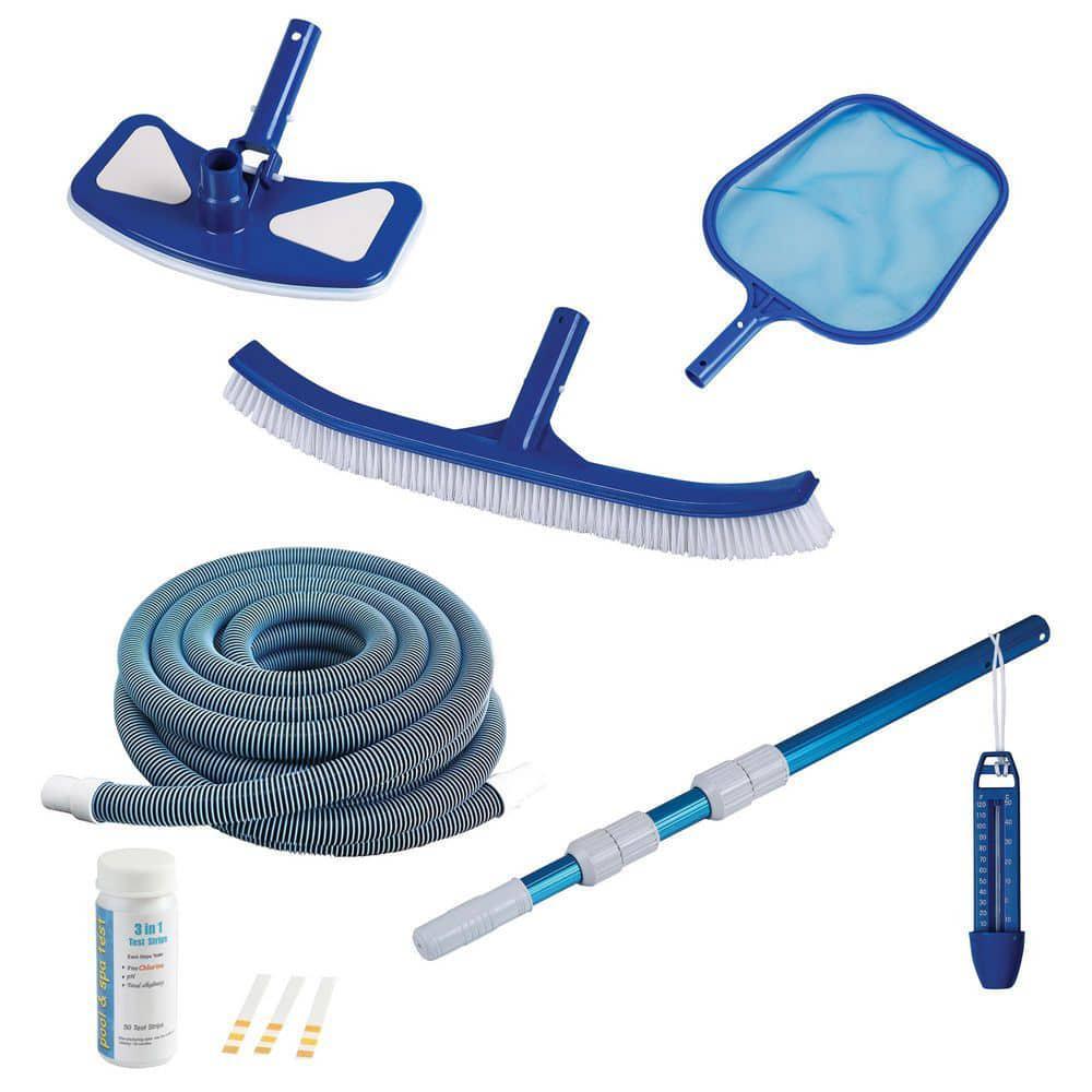 Swimming Pool Cleaning Standard Maintenance Kit for Above Ground Pools Only