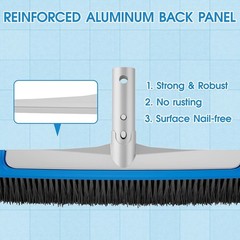 Pool Brush 17.5 » Heavy Duty Swimming Pool Brushes for Cleaning Pool Walls & …