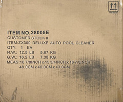 Intex 28005E Swimming Pool Floor and Wall Cleaner Robot Vacuum