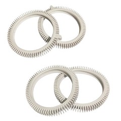 Pool Cleaner Front & Rear Tire Kit Replacement for Phoenix AquaNaut