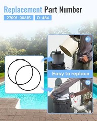 27001-0061S Tank O-Rings Fit for Pentair Sta-Rite System 2 PLM/PLD Series Pool