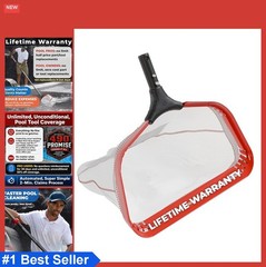 Fine Mesh Pool Silt Net 17.5 Inch 250 Micron Smooth Glide Swimming Skimmer