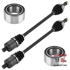 Rear Left or Right CV Axle & Wheel Bearing 2 * Rear CV Axle & Wheel Bearing