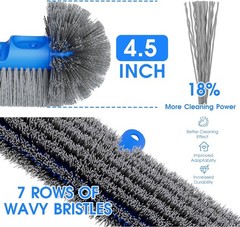 3-in-1 Pool Cleaning Kit with Brush, Vacuum, Net for Above Ground & In-ground…