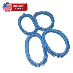 896584000-143 and 896584000-082 Front & Rear Back Tires Kit for Hayward 4-Pack