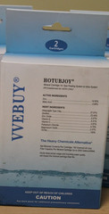 4 HOTUBJOY Hot Tub Filter Spa Mineral Cartridge Sticks to 2500 Gal each Blue