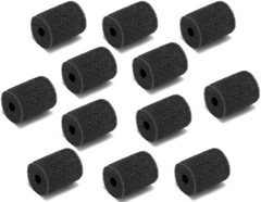 12-Pack High Density Pool Cleaner Sweep Hose Scrubber for Zodiac Polaris Models