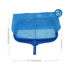 Stargoods Pool Skimmer Net, Heavy Duty Leaf Rake Cleaning Tool, Fine Mesh Net…